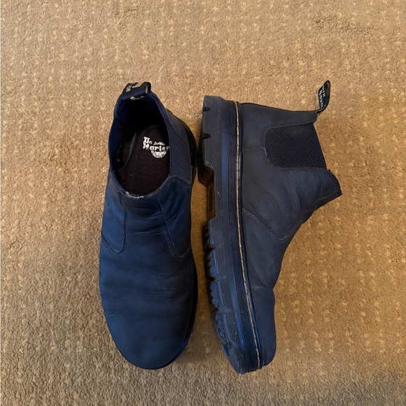 Dr. Martens HARDIE II LEATHER CHELSEA WORK BOOTS Black - Picture 6 of 10